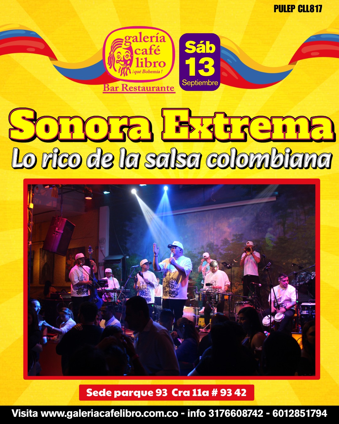 Evento - Galería Café Libro - Programación Sonora Extrema