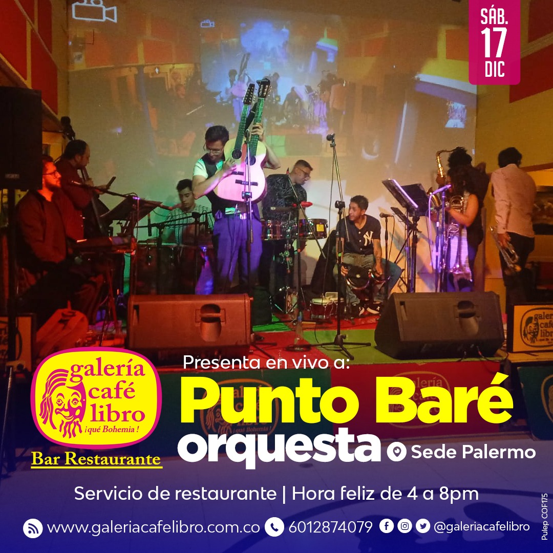 Imagen promoción PUNTO BAR&Eacute; ORQUESTA