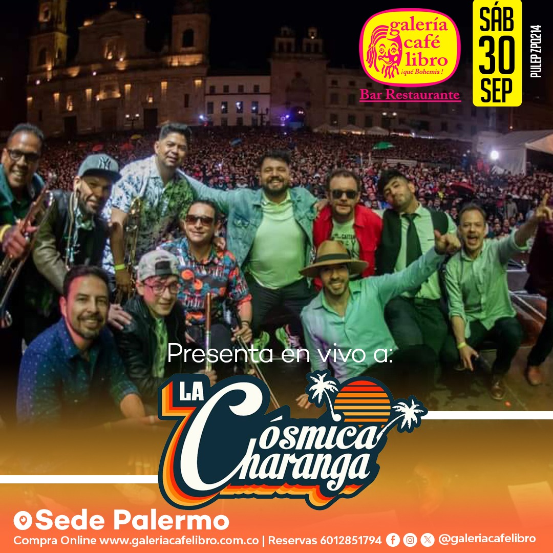 Imagen promoción La C&oacute;smica Charanga