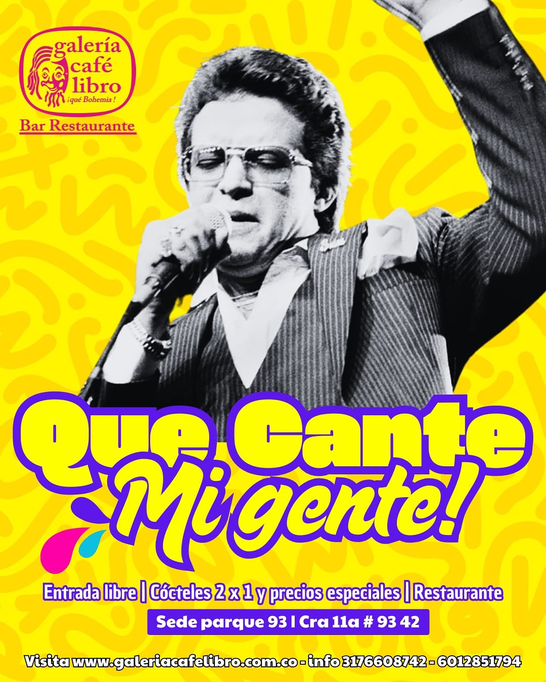 Imagen promoción Martes de Salsa y Parranda del Caribe