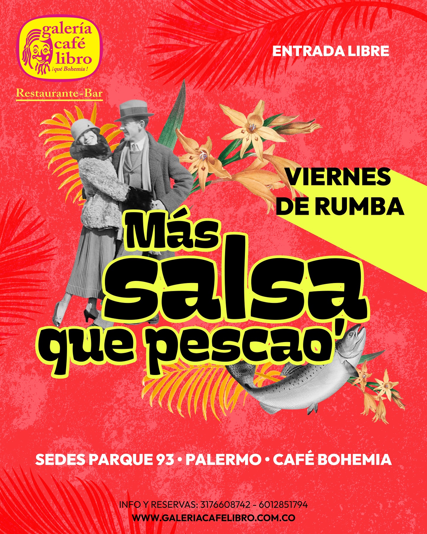 Imagen promoción Viernes "Entrada Libre"