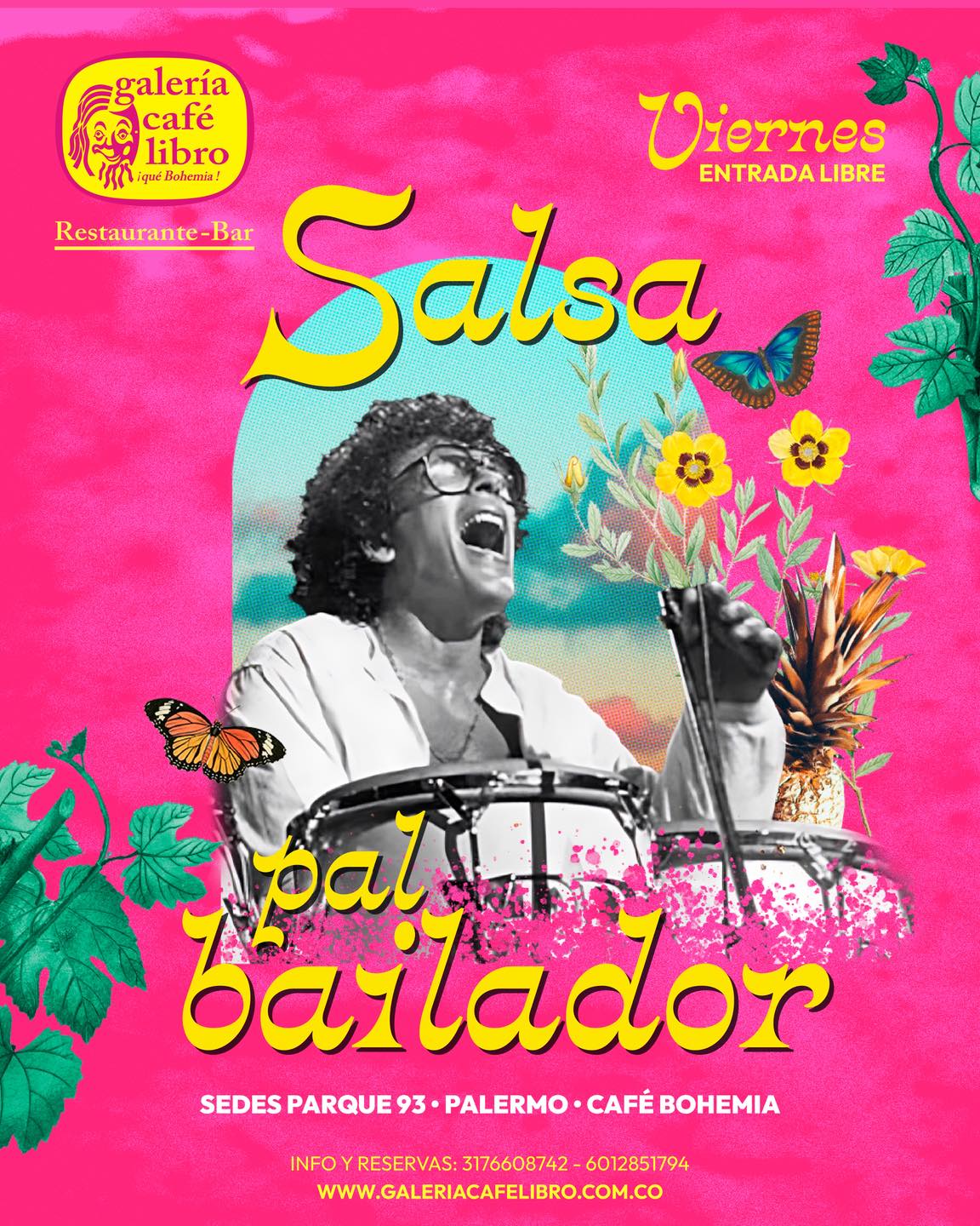 Imagen promoción Viernes Salsa Pal Bailador