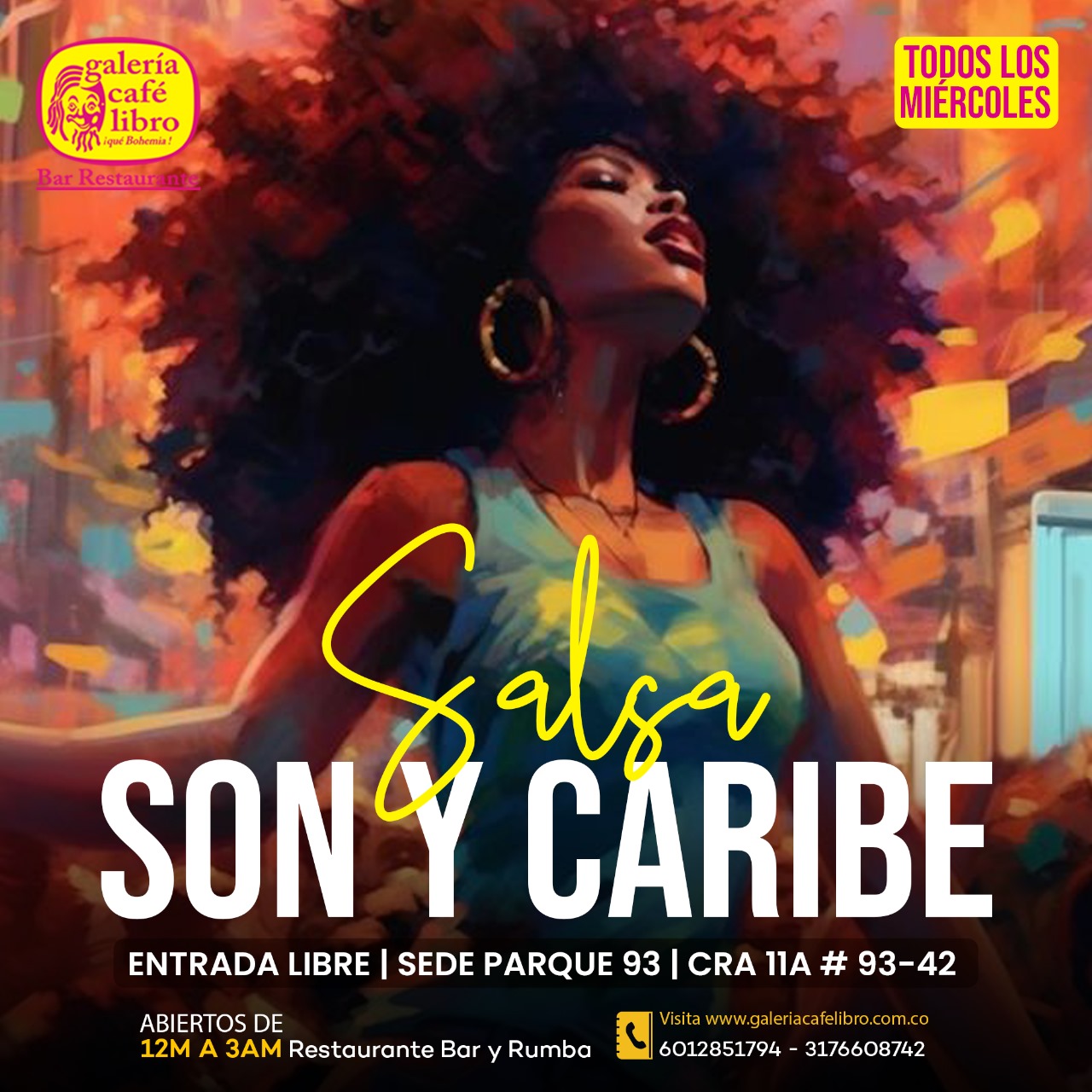 Imagen promoción Miercoles "Entrada Libre"