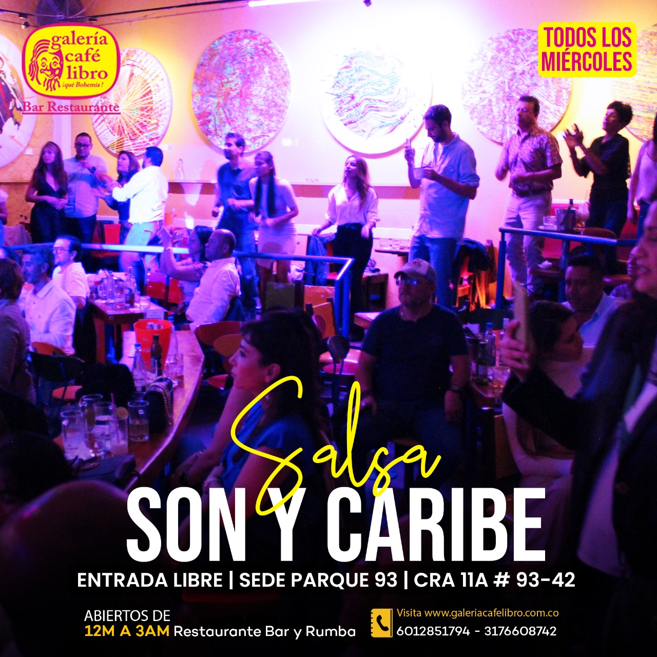 Imagen promoción Mi&eacute;rcoles "Entrada Libre"