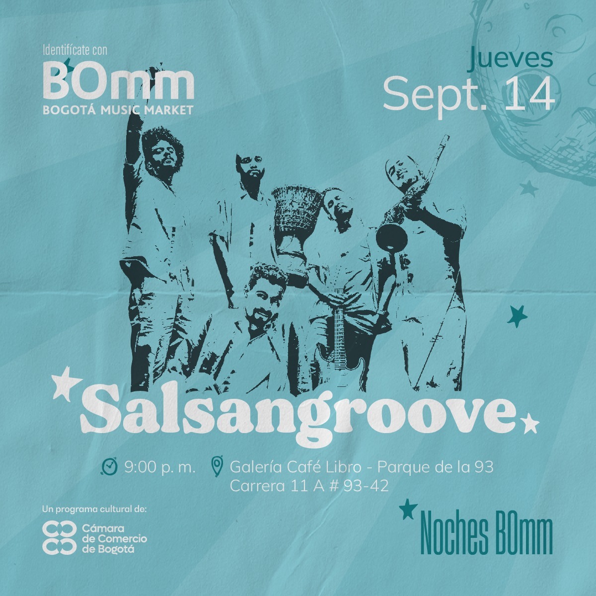 Imagen promoción Salsangroove
