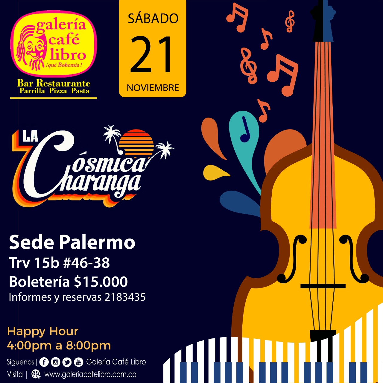 Imagen promoción La Cósmica Charanga