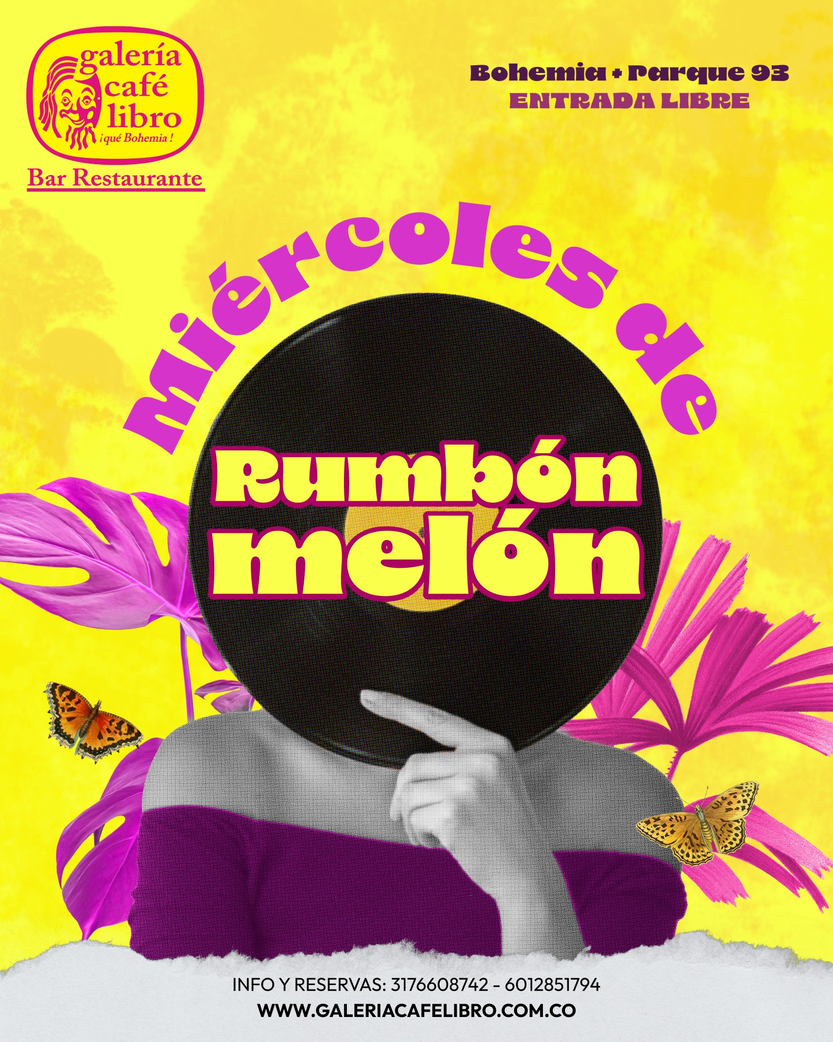 Evento - Galería Café Libro - Programación Miercoles "Entrada Libre"