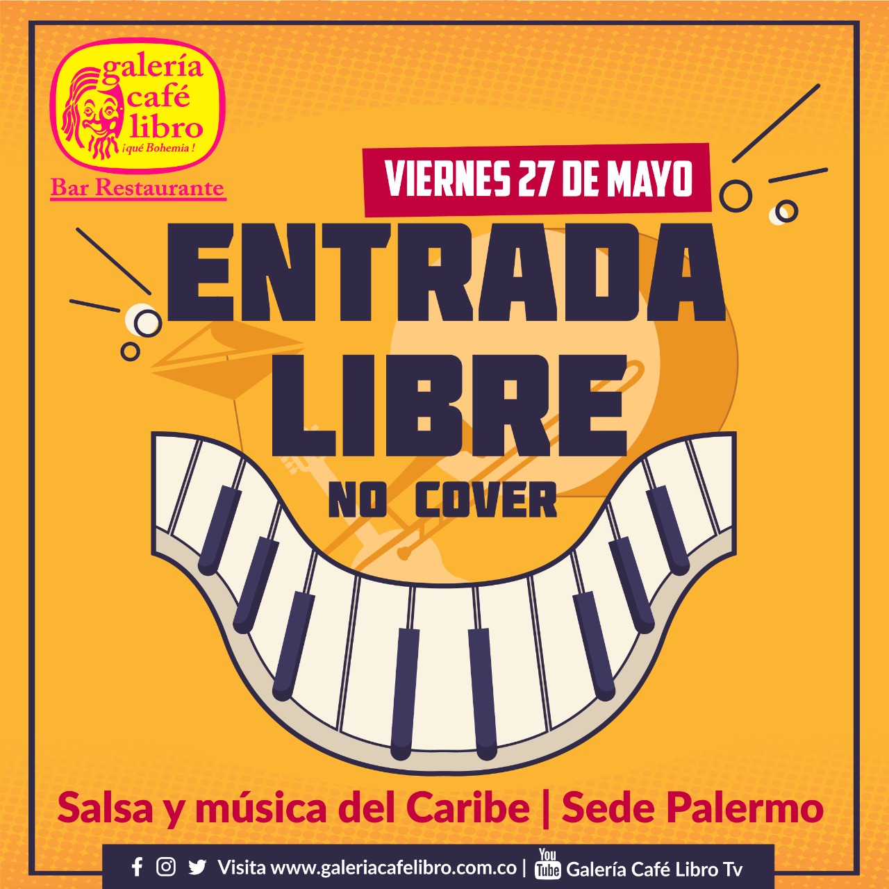 Imagen promoción ENTRADA LIBRE