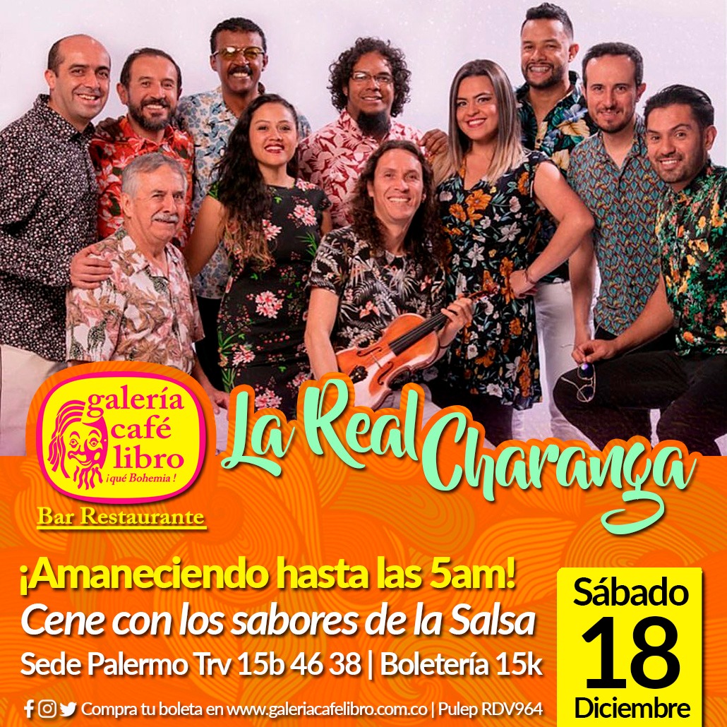 Imagen promoción LA REAL CHARANGA