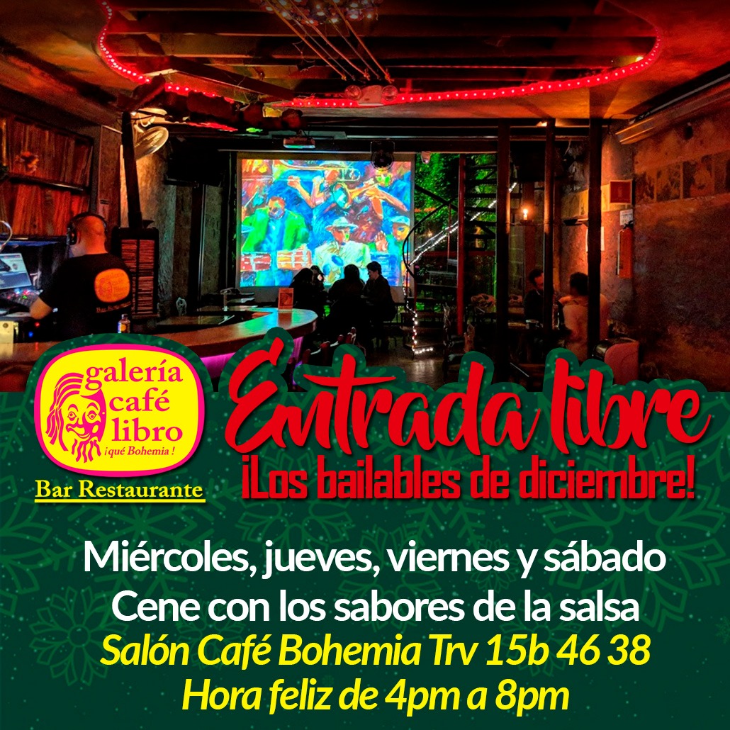 Imagen promoción Salón Café Bohemia