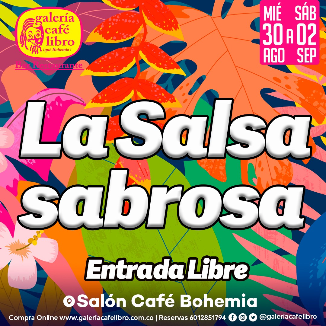 Imagen promoción Sal&oacute;n Caf&eacute; Bohemia "Entrada Libre"