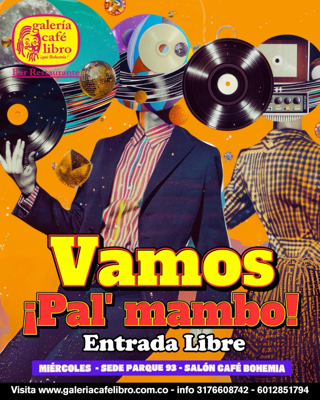 Evento - Galería Café Libro - Programación Miercoles "Entrada Libre"