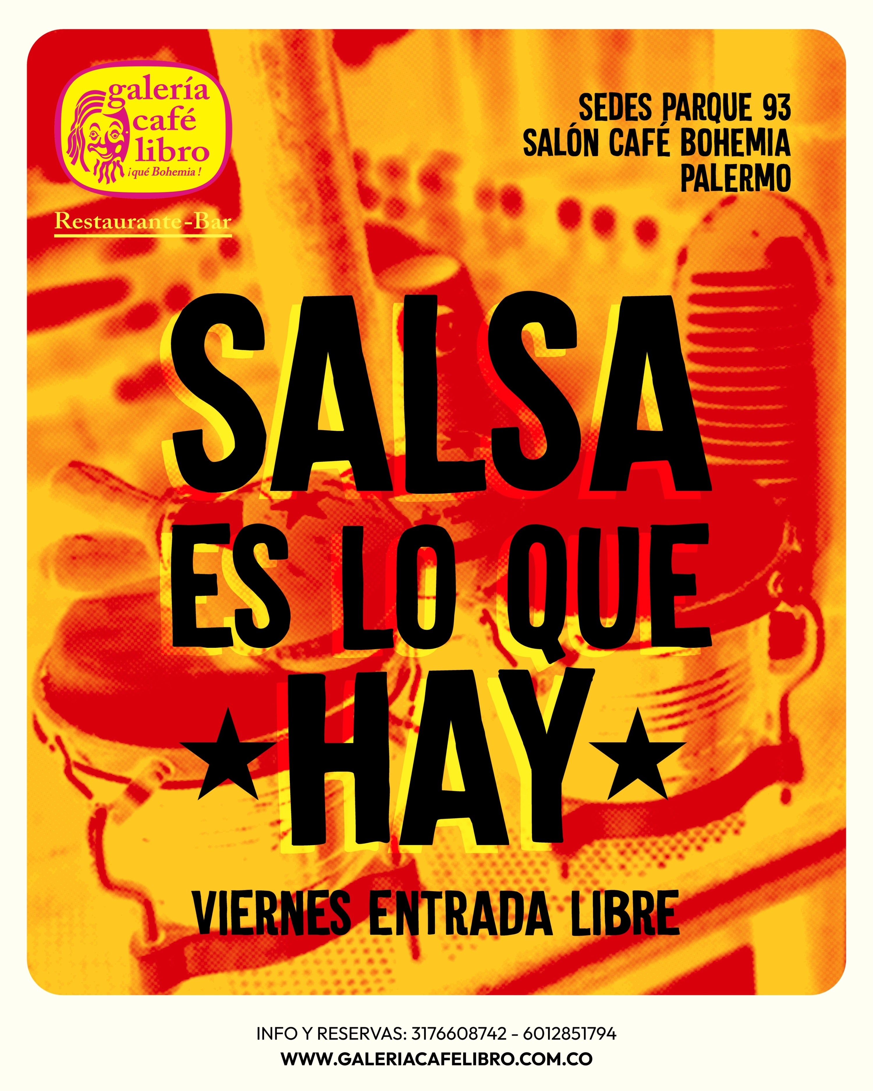 Evento - Galería Café Libro - Programación Viernes "Entrada Libre"