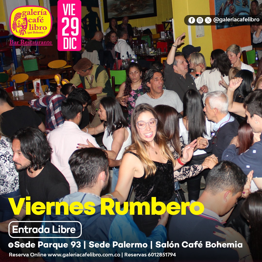 Imagen promoción Viernes "Entrada Libre"