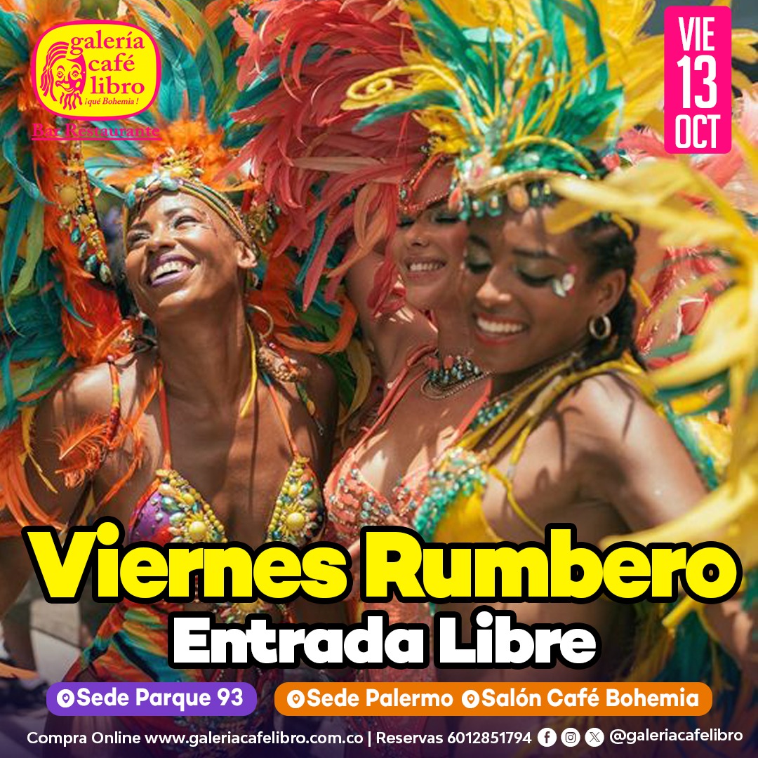 Imagen promoción Viernes "Entrada Libre"