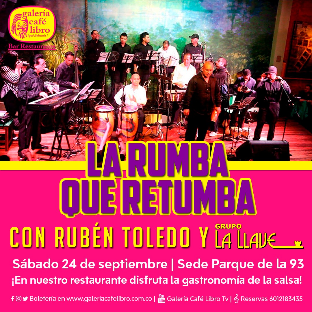 Imagen promoción RUB&Eacute;N TOLEDO Y LA LLAVE