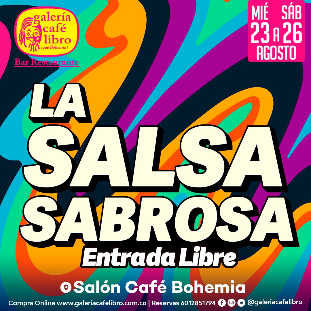 Imagen promoción Sal&oacute;n Caf&eacute; Bohemia "Entrada Libre"