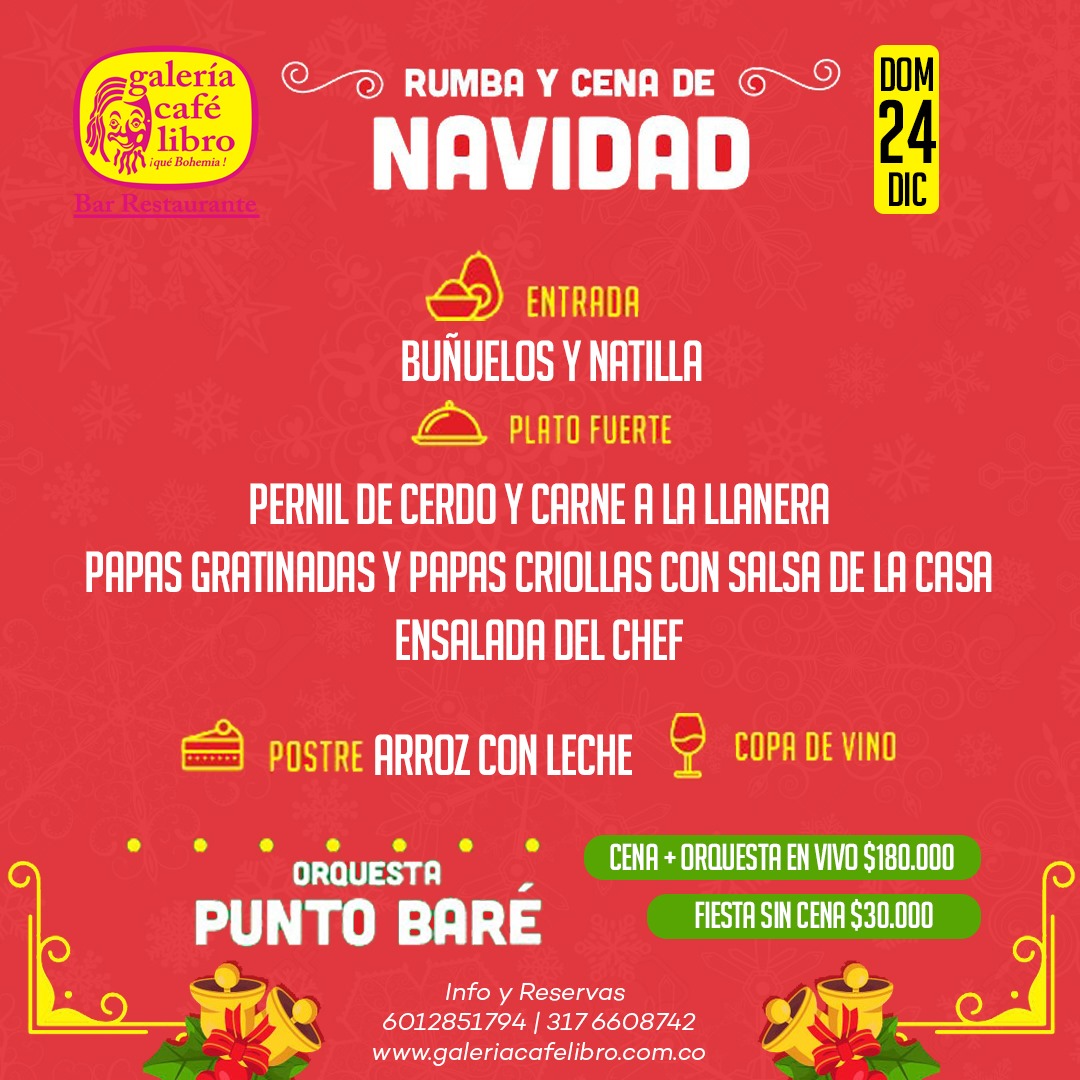 Imagen promoción Cena Navide&ntilde;a