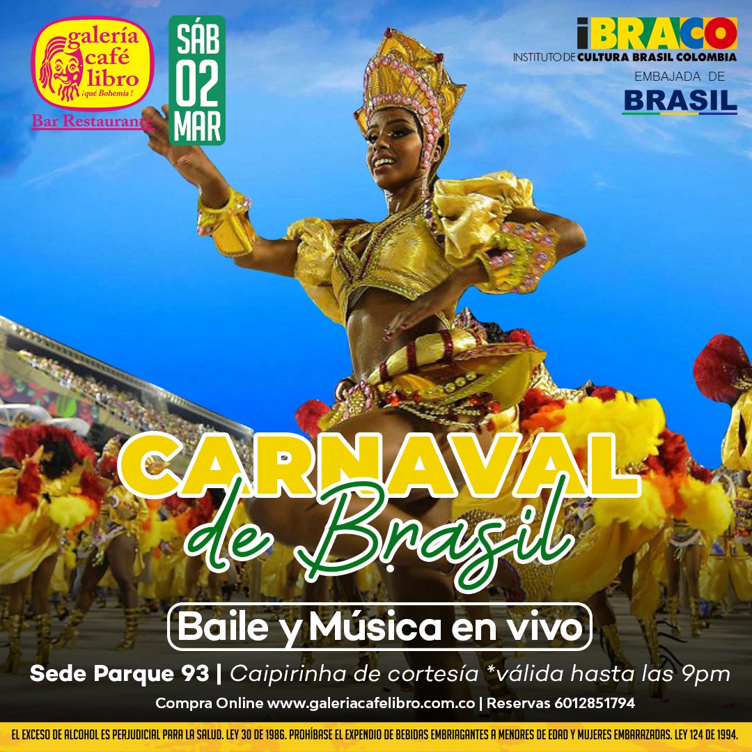 Imagen promoción Carnaval de Brasil