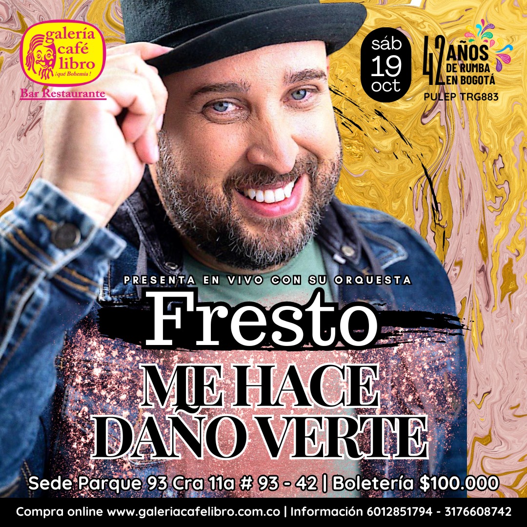 Imagen promoción Fresto "Me hace daño verte"