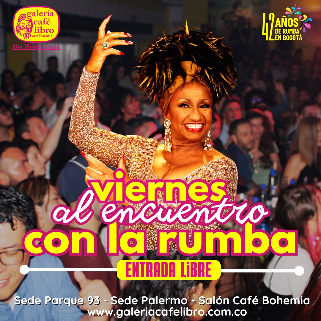 Imagen promoción Viernes al encuentro con la rumba "Entrada Libre"
