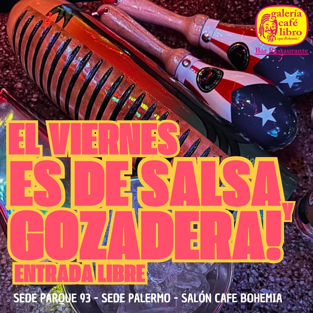 Imagen promoción Viernes "Entrada Libre"