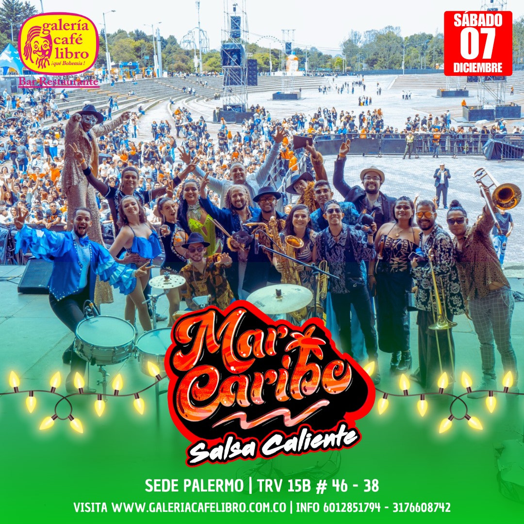 Imagen promoción Música en vivo: Mar Caribe