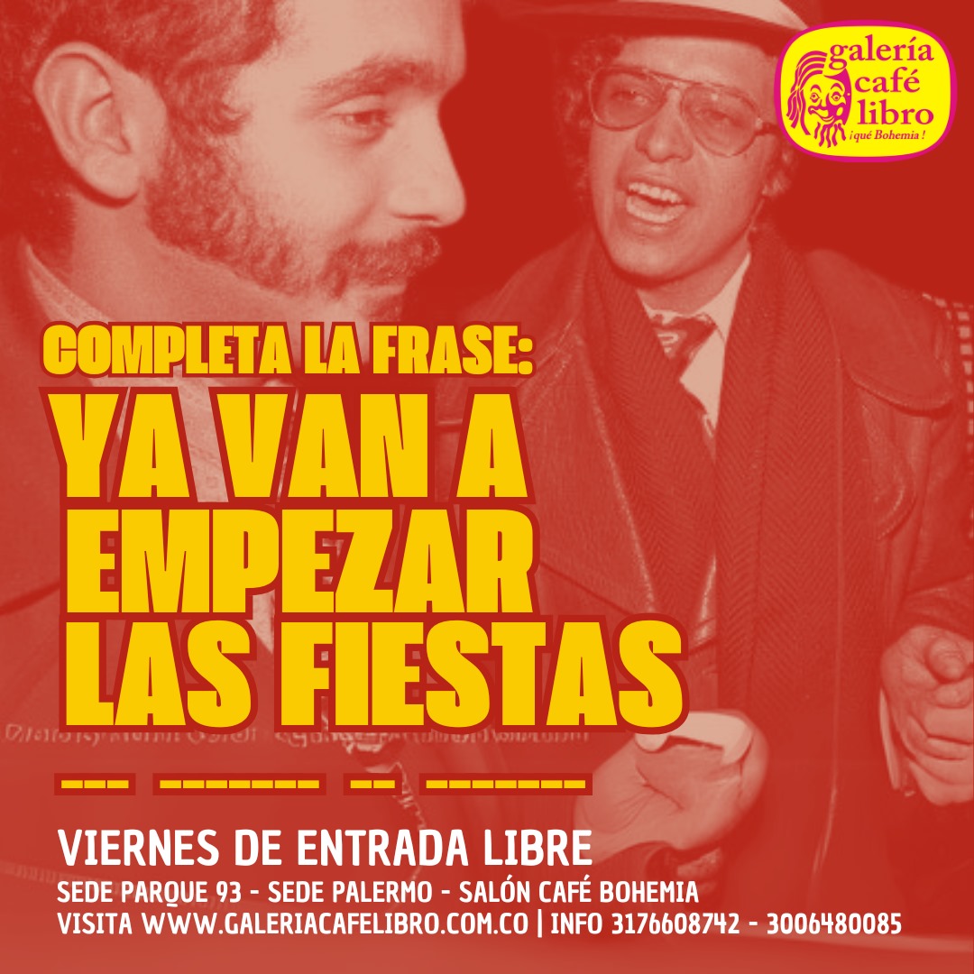 Imagen promoción Viernes "Entrada Libre"