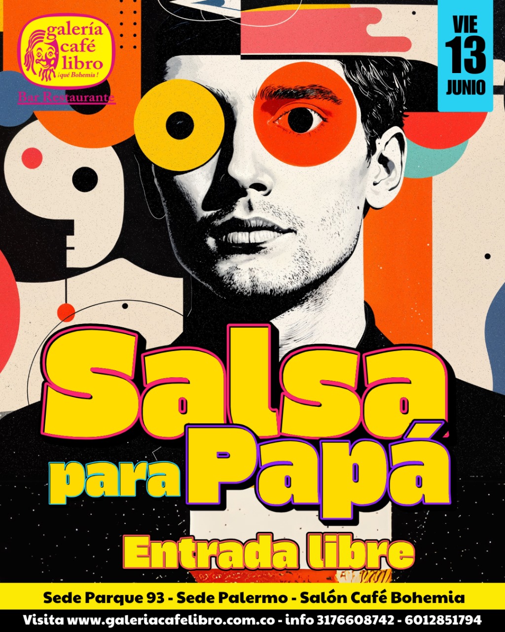 Imagen promoción Salsa para Papá "Entrada Libre"