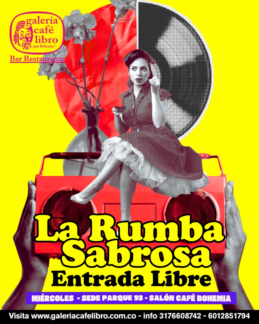 Imagen promoción Miércoles de Rumba Sabrosa