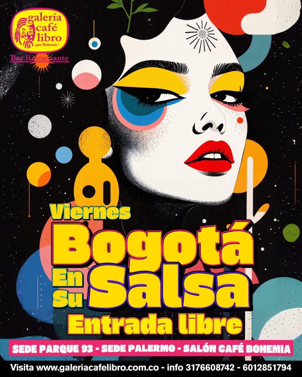 Imagen promoción Viernes "Bogotá tiene su salsa"