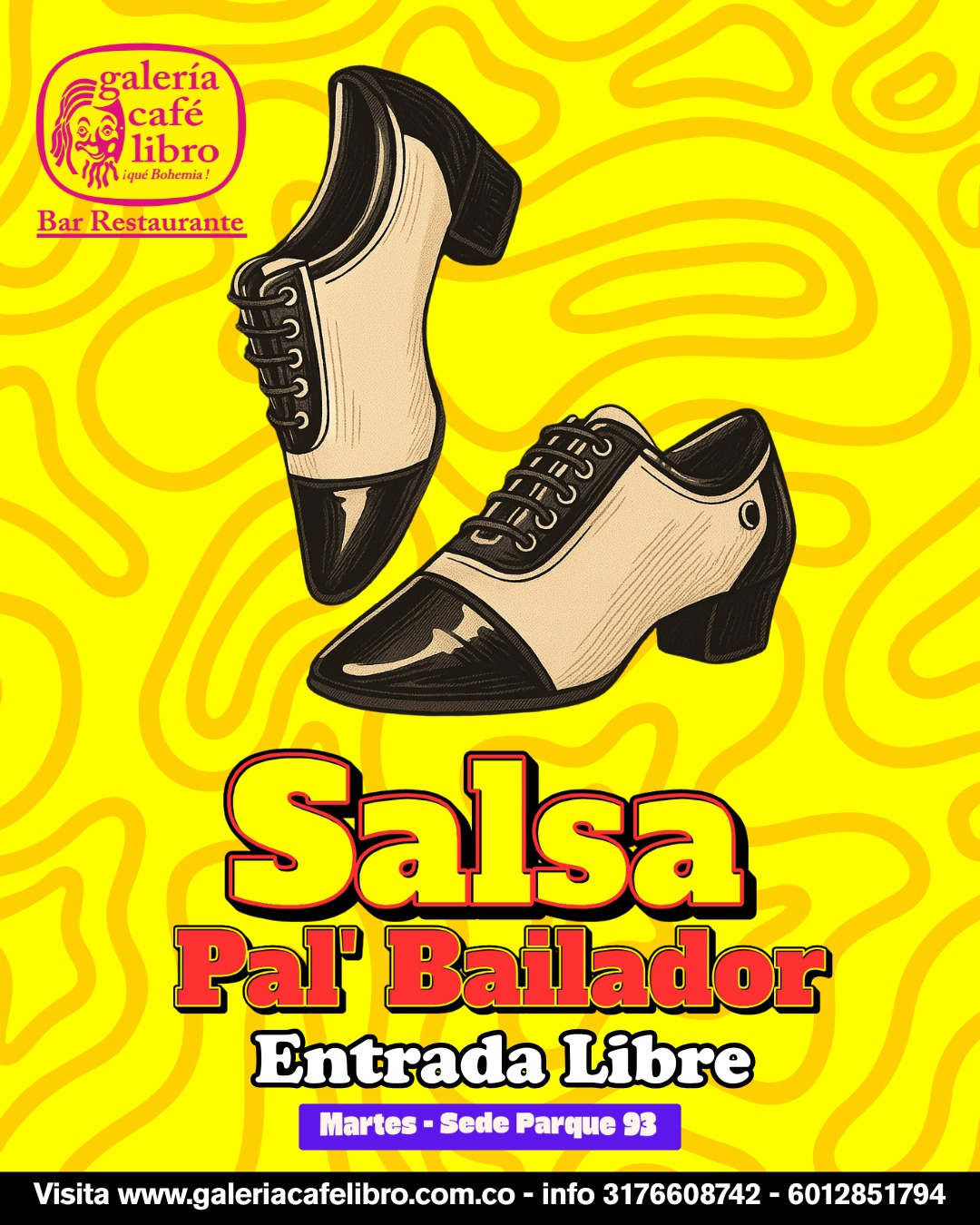 Imagen promoción Martes Salsa Pal' Bailador