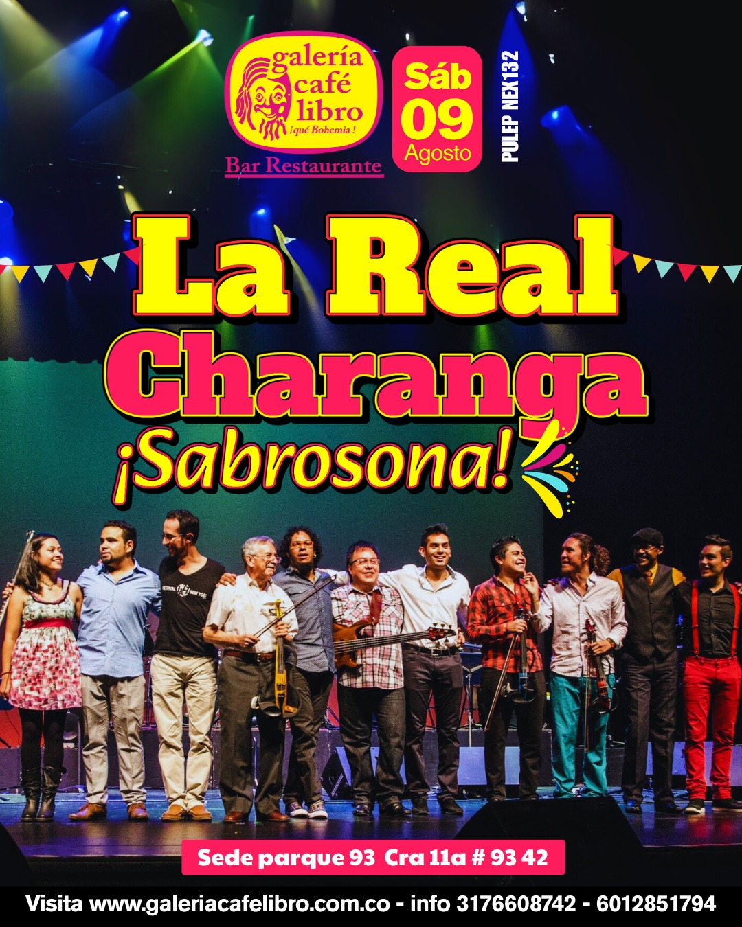 Imagen promoción ¡La Real Charanga interpretando el mejor repertorio salsero del mundo!