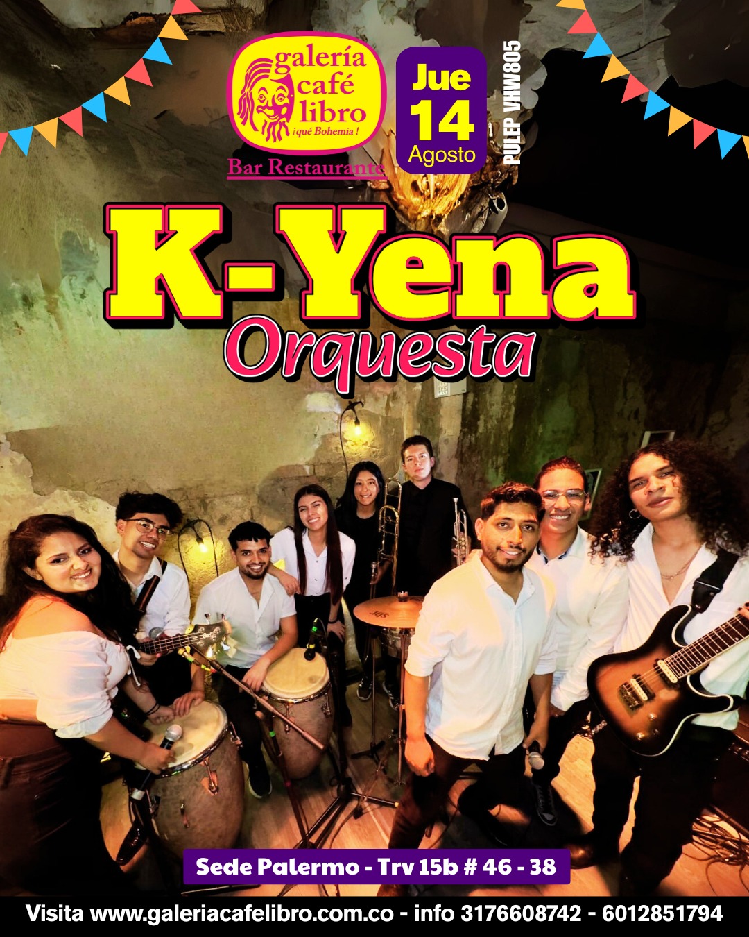 Imagen promoción K-Yena Orquesta