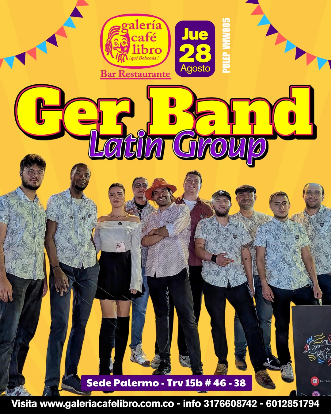 Imagen promoción Ger Band Latin Group