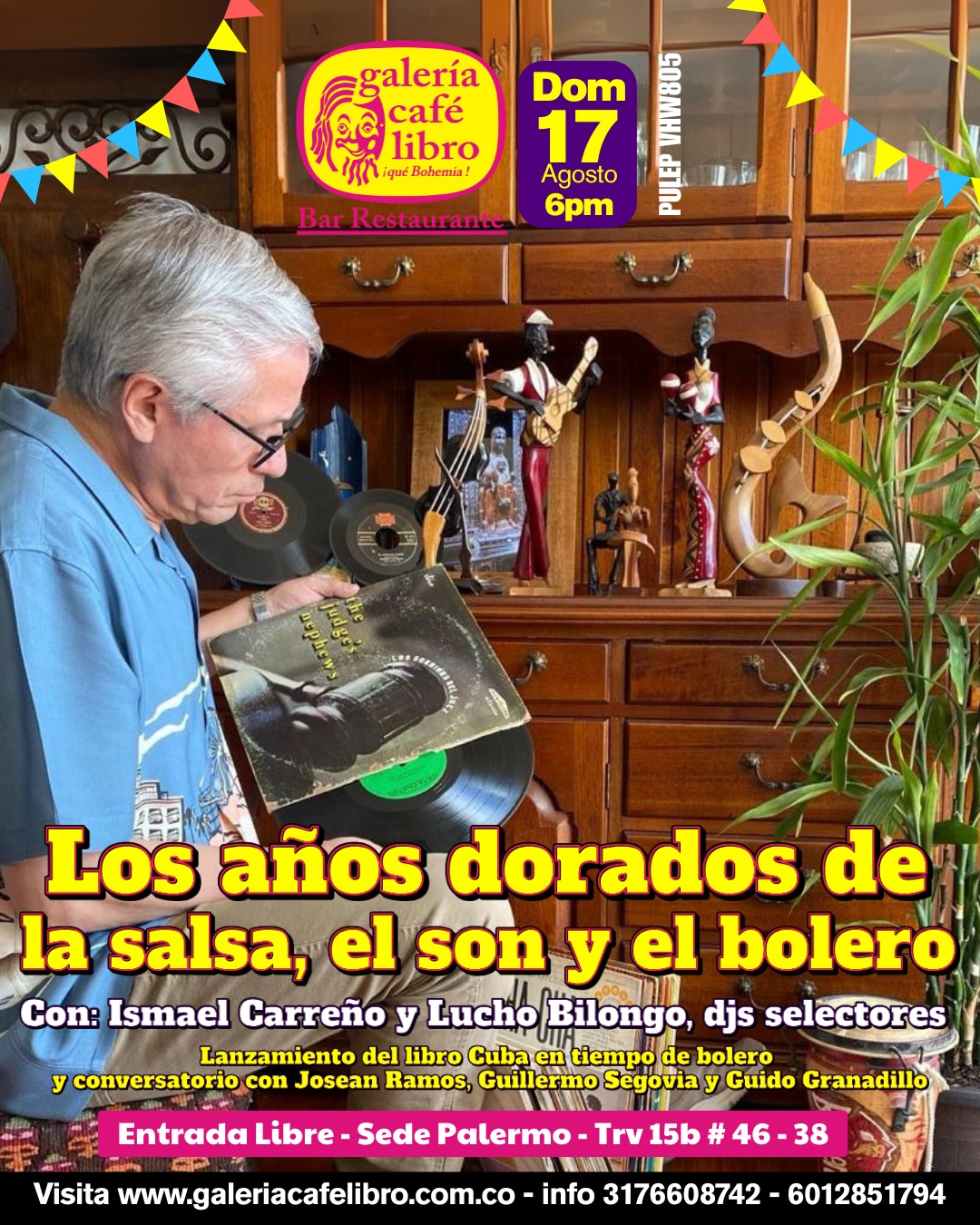 Imagen promoción Los años dorados de la salsa, el son y el bolero