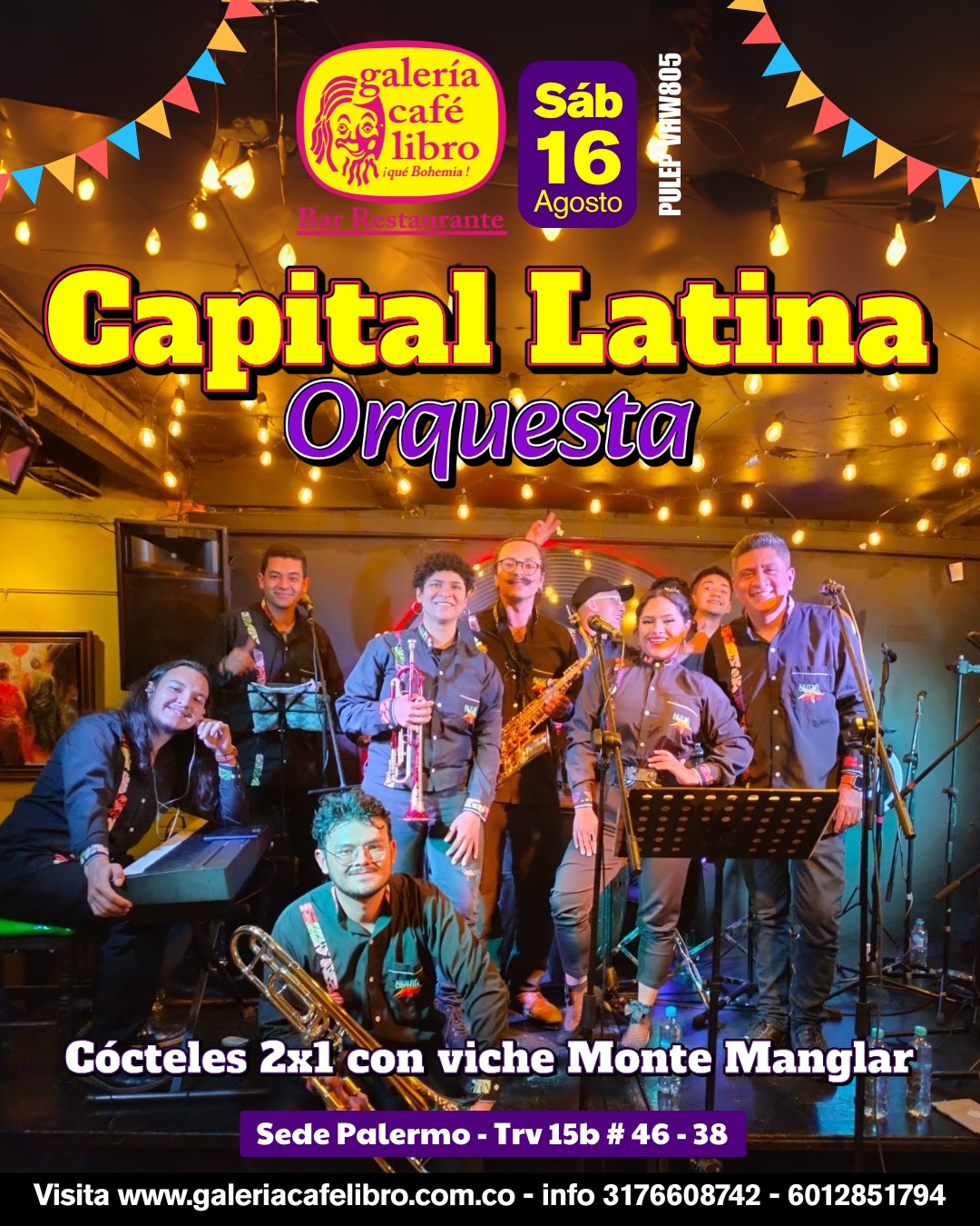 Imagen promoción Capital Latina Orquesta