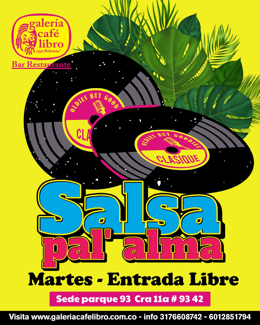 Imagen promoción Martes "Salsa pal' alma"