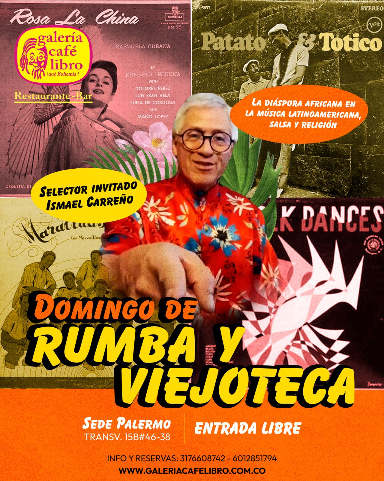 Imagen promoción Domingo de rumba y viejoteca