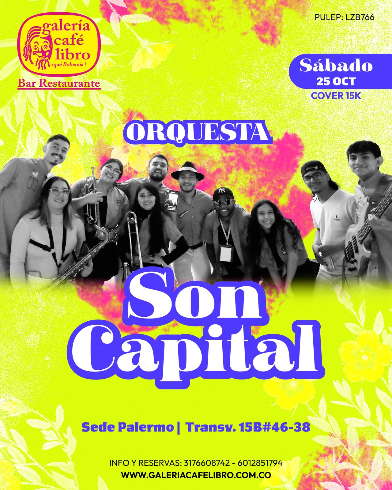 Imagen promoción Orquesta Son Capital