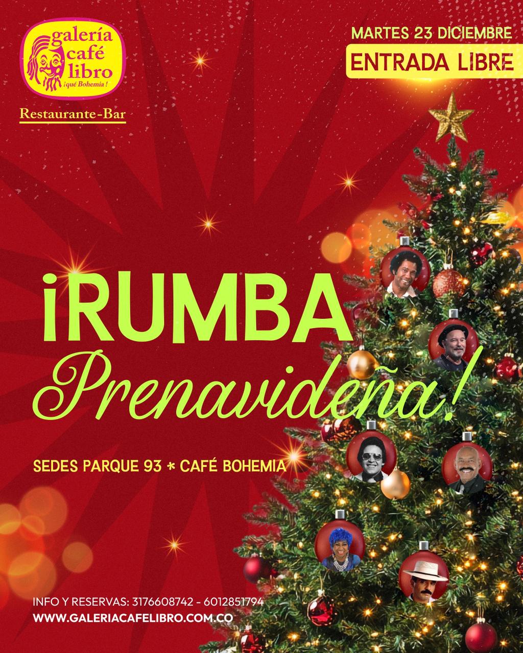 Imagen promoción Rumba Prenavideña