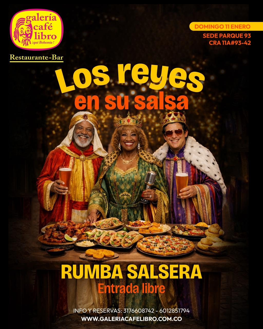 Imagen promoción Los Reyes en su salsa