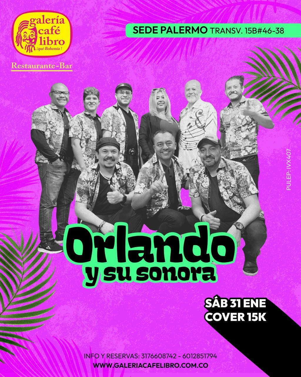 Imagen promoción Orlando y su Sonora