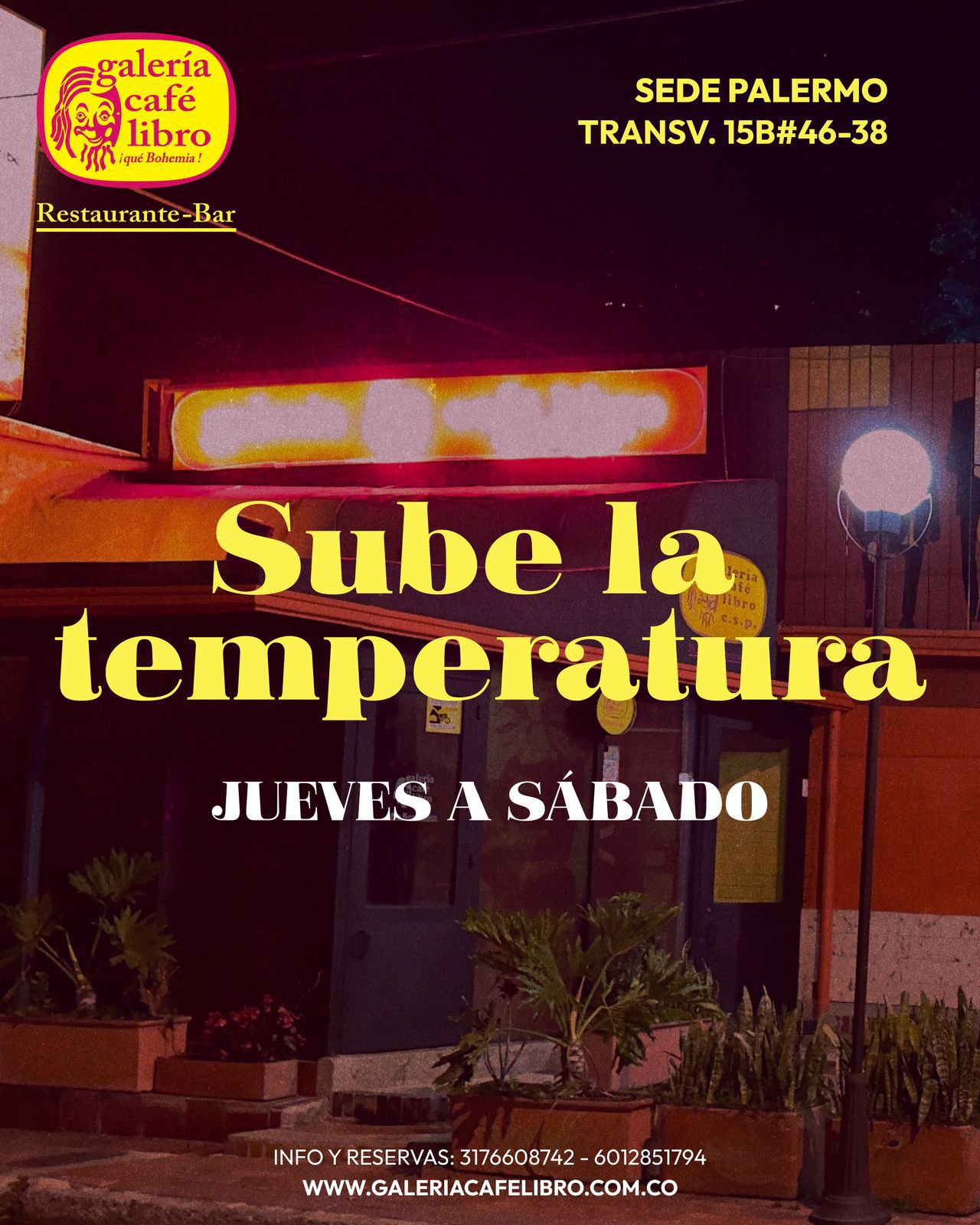 Imagen promoción Sede Palermo "Entrada Libre"