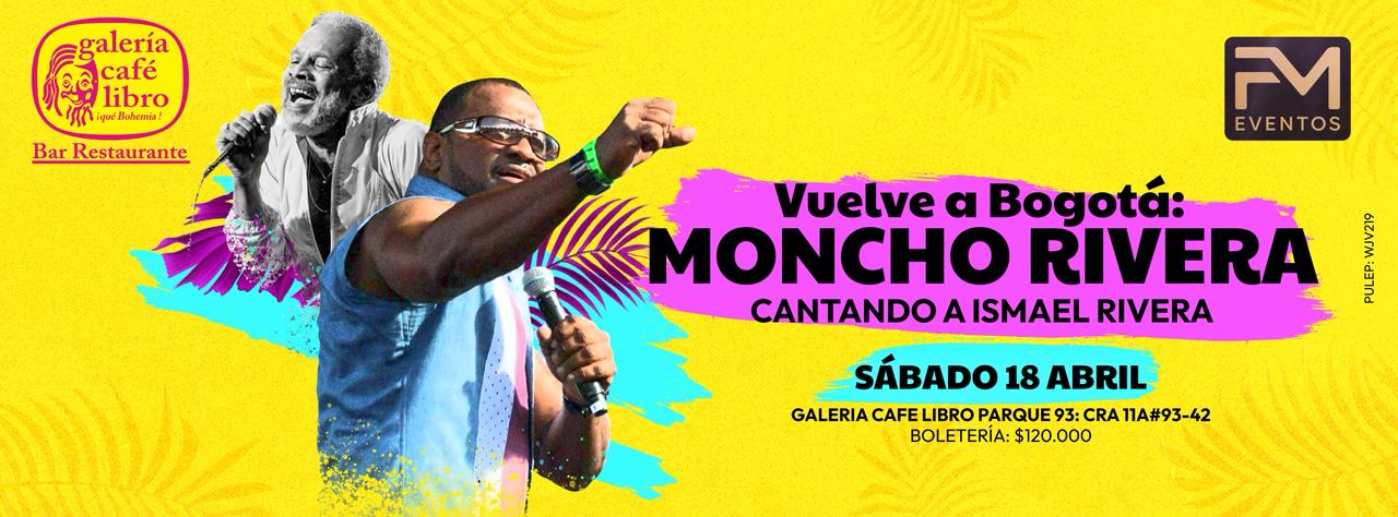 Galería Café Libro - Banner Moncho Rivera