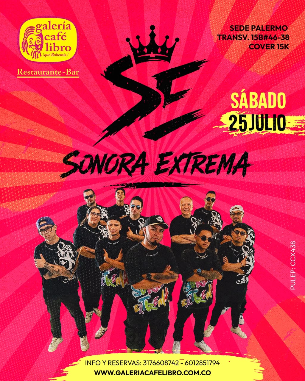 Evento - Galería Café Libro - Programación Sonora Extrema