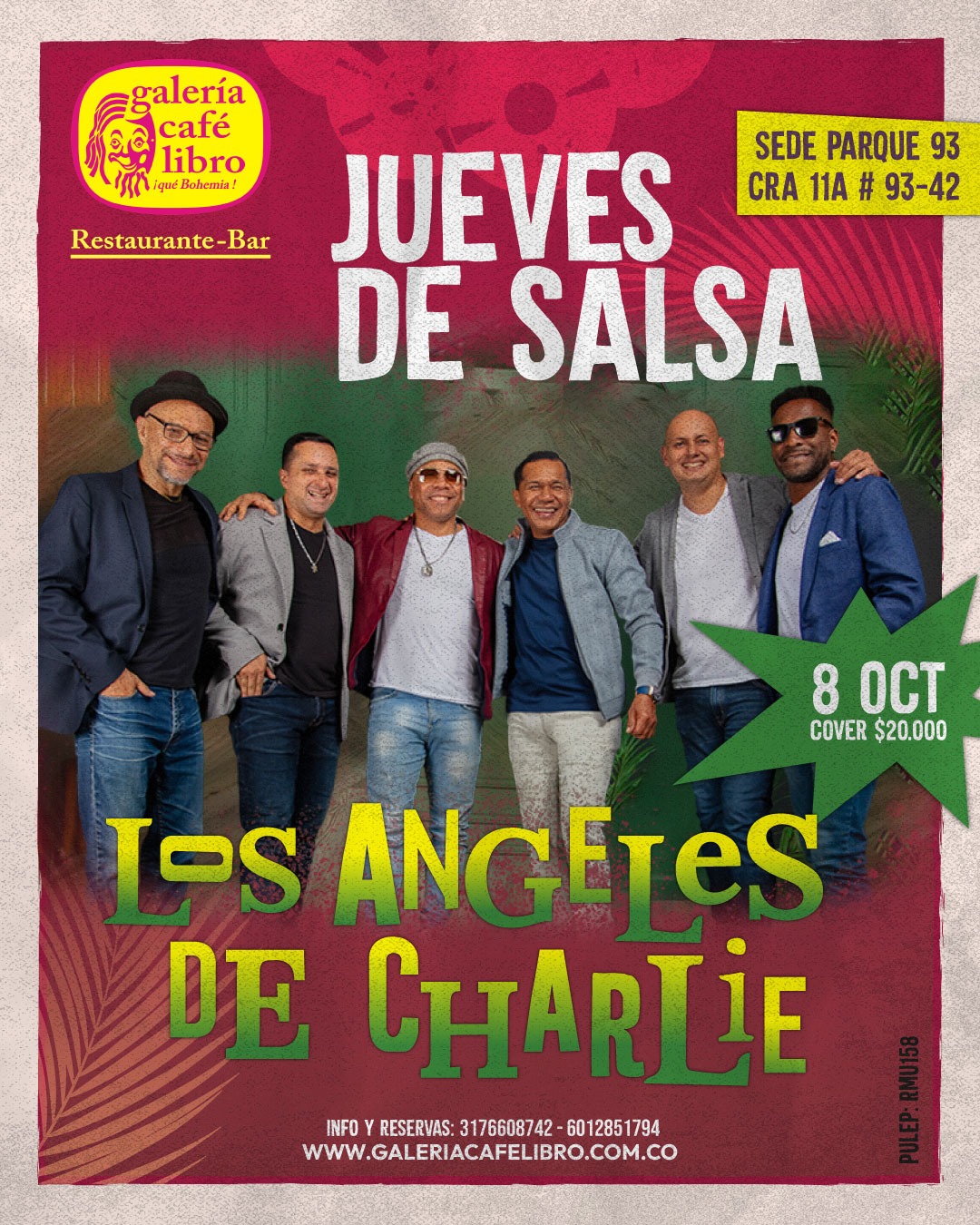 Jueves de salsa con Los Angeles de Charly